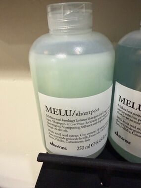 Davines MELU Light Green Shampoo Bottle